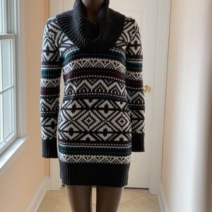 Initial sweater dress